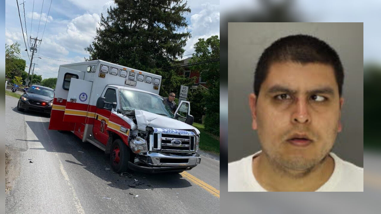 Gonzalez, accused of stealing Reading FD ambulance